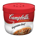 Campbell's&nbsp;&nbsp;Vegetable beef prepared soup Full-Size Picture